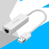 Maxbell USB to Ethernet Adapter Stable Sturdy Network Adapter for Laptop Computer PC
