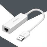Maxbell USB to Ethernet Adapter Stable Sturdy Network Adapter for Laptop Computer PC