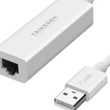Maxbell USB to Ethernet Adapter Stable Sturdy Network Adapter for Laptop Computer PC