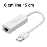 Maxbell USB to Ethernet Adapter Stable Sturdy Network Adapter for Laptop Computer PC