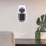 Maxbell Electric Heater Space Heater Low Noise Small Heater for Study Office Kitchen White