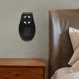 Maxbell Portable Heater Low Noise Space Heater Mini Heater for Living Room Home Dorm Black
