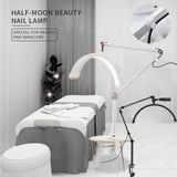 Maxbell Half Moon Fill Light UK Adapter for Beauty Salon Bedside Lighting for Beauty