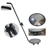 Maxbell Under Car Inspection Mirror Rectangle for Home Use Home Inspector Car Repair V3 Diameter 30cm