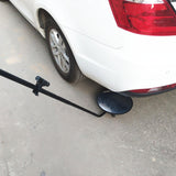 Maxbell Under Car Inspection Mirror Rectangle for Home Use Home Inspector Car Repair V3 Diameter 30cm