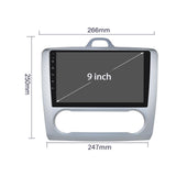 Maxbell Navigation Touch Screen Replacement Repair 9" for Ford Focus Automatic 04-11 Silver