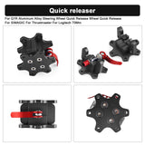 Maxbell Steering Wheel Quick Release Adapter Repair Parts Gaming Accessories for G27 Black