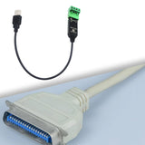 Maxbell RS485 Serial Port Portable USB Adapter Cable Built in Chip Serial Port Cable