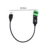 Maxbell RS485 Serial Port Portable USB Adapter Cable Built in Chip Serial Port Cable