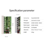 Maxbell AD600W Amplifier Board Professional 4 10000uf Capacitors Stereo Audio Module