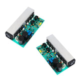Maxbell Maxbell Amplifier Board 800W 2SA1943/2SC5200 Mono with Temperature Control 1 Channel Left condenser