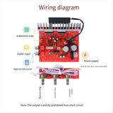 Maxbell Audio Amplifier Board with Loudness and Bass Control for Home Theater Speakers