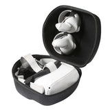 Maxbell Carrying Case Protector Hardshell Organizer for VR Gaming Headset Controller Black