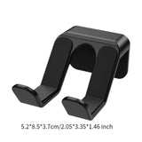 Maxbell Wall Mount Game Controller Holder Easy to Install Sturdy Headset Hook Hanger Black