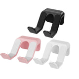 Maxbell Wall Mount Game Controller Holder Easy to Install Sturdy Headset Hook Hanger Black