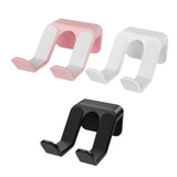 Maxbell Wall Mount Game Controller Holder Easy to Install Sturdy Headset Hook Hanger Black