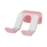 Maxbell Wall Mount Game Controller Holder Easy to Install Sturdy Headset Hook Hanger Pink