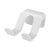 Maxbell Wall Mount Game Controller Holder Easy to Install Sturdy Headset Hook Hanger White