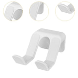 Maxbell Wall Mount Game Controller Holder Easy to Install Sturdy Headset Hook Hanger White