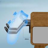 Maxbell Wall Mount Game Controller Holder Easy to Install Sturdy Headset Hook Hanger White