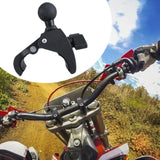 Maxbell Handlebar Clamp Mount Base Black Heavy Duty Motorcycle Handlebar Mount Clamp