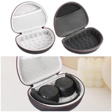 Maxbell Maxbell Headphones Box Waterproof Headphone Carrying Case for Cords Earbuds Earphone Black white
