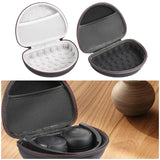 Maxbell Maxbell Headphones Box Waterproof Headphone Carrying Case for Cords Earbuds Earphone Black white