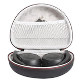 Maxbell Maxbell Headphones Box Waterproof Headphone Carrying Case for Cords Earbuds Earphone Black white