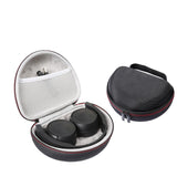Maxbell Maxbell Headphones Box Waterproof Headphone Carrying Case for Cords Earbuds Earphone Black white