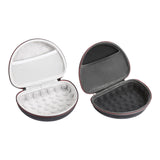 Maxbell Maxbell Headphones Box Waterproof Headphone Carrying Case for Cords Earbuds Earphone Black white