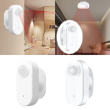Maxbell Presence Detector White Gifts Motion Sensor for Home Security Outdoor Indoor with Millimeter Wave