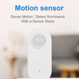 Maxbell Presence Detector White Gifts Motion Sensor for Home Security Outdoor Indoor with Millimeter Wave
