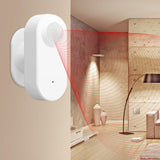 Maxbell Presence Detector White Gifts Motion Sensor for Home Security Outdoor Indoor with Millimeter Wave
