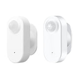 Maxbell Presence Detector White Gifts Motion Sensor for Home Security Outdoor Indoor with Millimeter Wave
