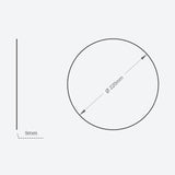 Maxbell 360° Rotation Monitor Swivel Base Flat Panel Rotating Mat for Arts Crafts Dark Gray