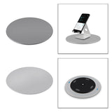 Maxbell 360° Rotation Monitor Swivel Base Flat Panel Rotating Mat for Arts Crafts Dark Gray