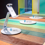 Maxbell 360° Rotation Monitor Swivel Base Flat Panel Rotating Mat for Arts Crafts Dark Gray