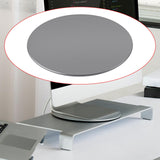 Maxbell 360° Rotation Monitor Swivel Base Flat Panel Rotating Mat for Arts Crafts Dark Gray