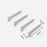 Maxbell 4Pcs Computer Cooling Fan Mount Screws Carbon Steel for 2.5cm Thickness Fans