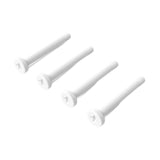 Maxbell 4Pcs Computer Cooling Fan Mount Screws Carbon Steel for 2.5cm Thickness Fans
