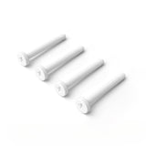 Maxbell 4Pcs Computer Cooling Fan Mount Screws Carbon Steel for 2.5cm Thickness Fans