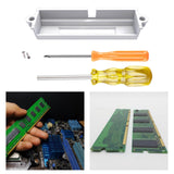 Maxbell Card Slot with Screwdriver Video Games Repair Part Professional for N64 White