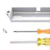 Maxbell Card Slot with Screwdriver Video Games Repair Part Professional for N64 White