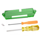 Maxbell Card Slot with Screwdriver Video Games Repair Part Professional for N64 Clear