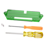 Maxbell Card Slot with Screwdriver Video Games Repair Part Professional for N64 Clear