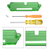 Maxbell Card Slot with Screwdriver Video Games Repair Part Professional for N64 Clear