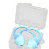 Maxbell 2Pcs Earplugs Soft 40dB Noise Reduction for Concerts Loud Noise Motorcycling Blue