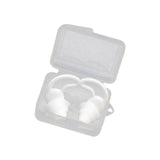 Maxbell 2Pcs Earplugs Soft 40dB Noise Reduction for Concerts Loud Noise Motorcycling White