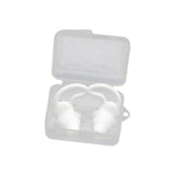Maxbell 2Pcs Earplugs Soft 40dB Noise Reduction for Concerts Loud Noise Motorcycling White
