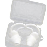Maxbell 2Pcs Earplugs Soft 40dB Noise Reduction for Concerts Loud Noise Motorcycling White
